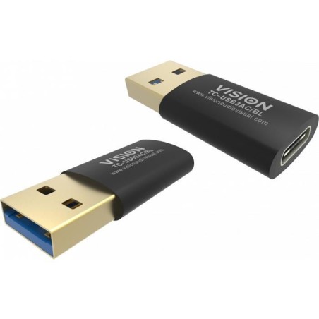 Vision Cable Accessory Adapter TC-USB3AC/BL - High-Speed USB 3.0 Connectivity for Optimal Performance